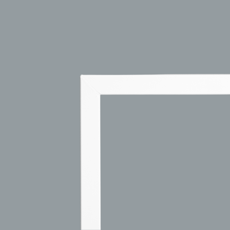 Frame Little John - Étagère en chêne avec supports minimalistes carrés