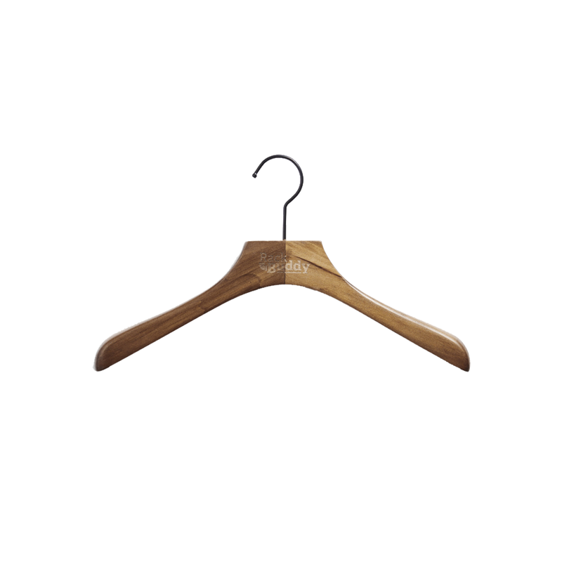 Portant à vêtements en bois de chêne naturel et fer – RackBuddy Odin